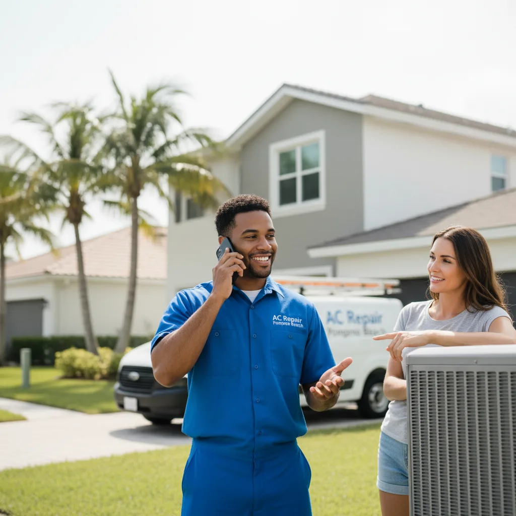 AC Repair Pompano Beach customer support in Livingston Manor